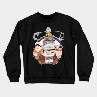 Up adventure poster Crewneck Sweatshirt